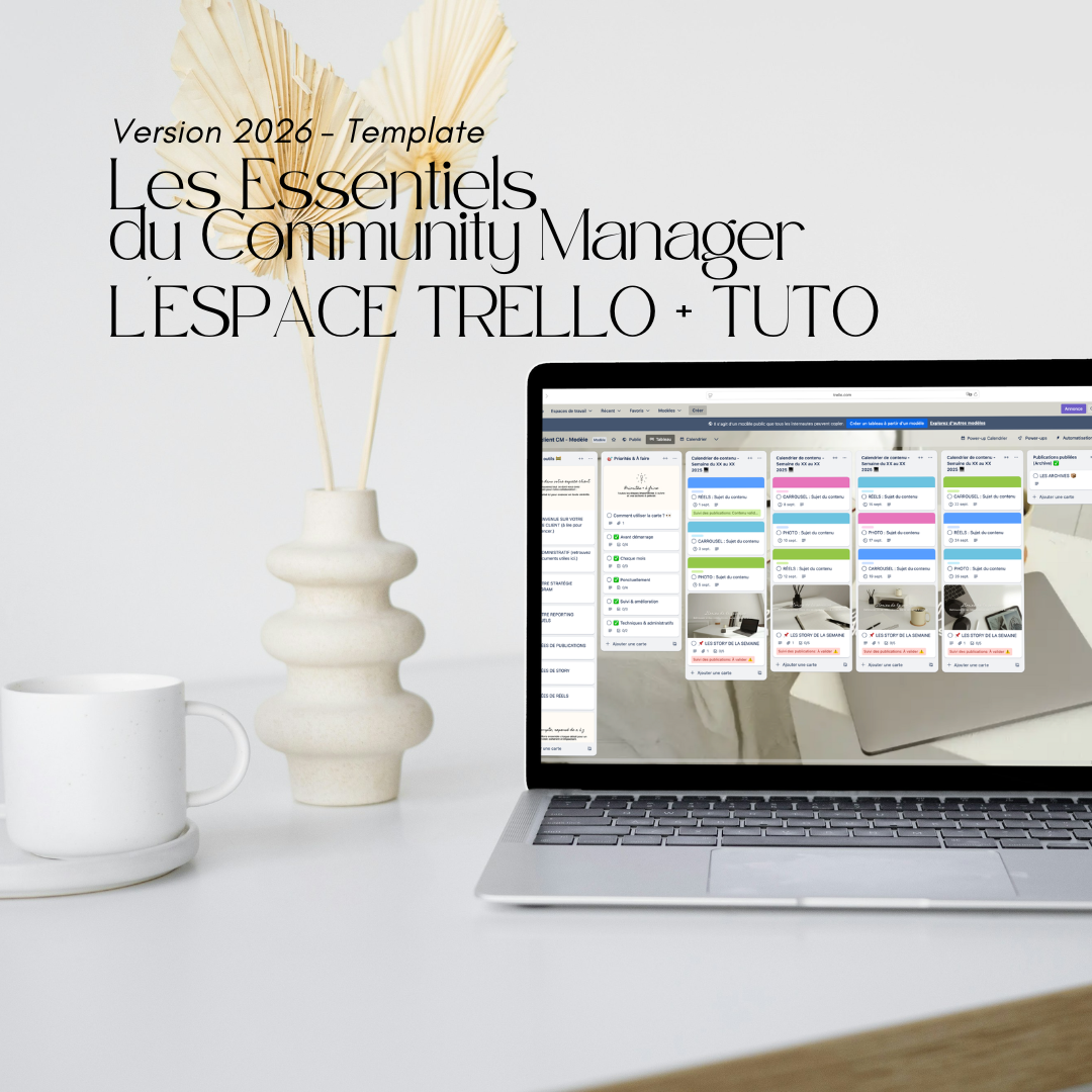 L'espace client Trello + Tutoriel - Template