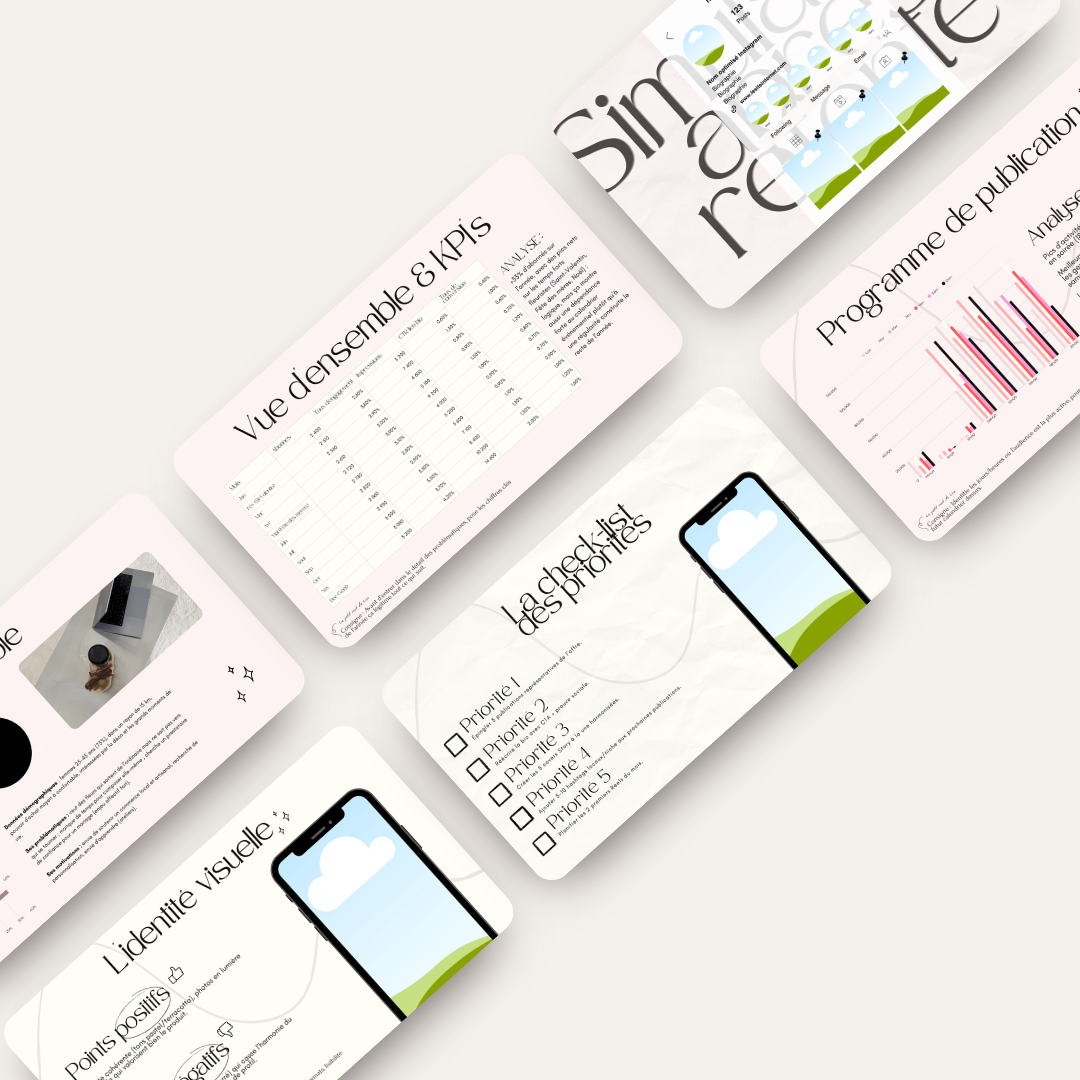 L'audit Instagram - Template