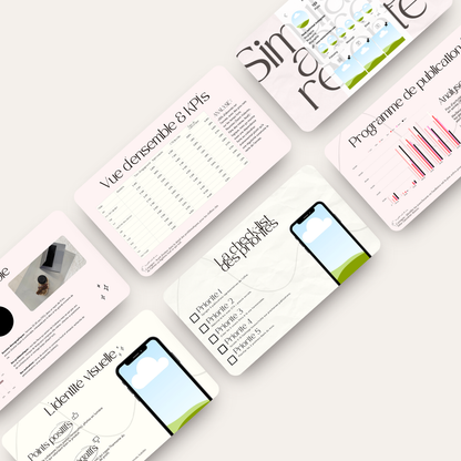 L'audit Instagram - Template