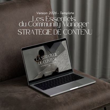 La stratégie de contenu - Template
