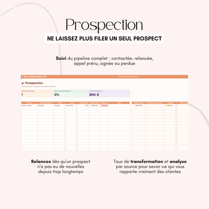 CM Hub Sheets - L'outil tout-en-un pour ton activité de CM