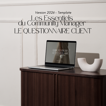 Le questionnaire client - Template